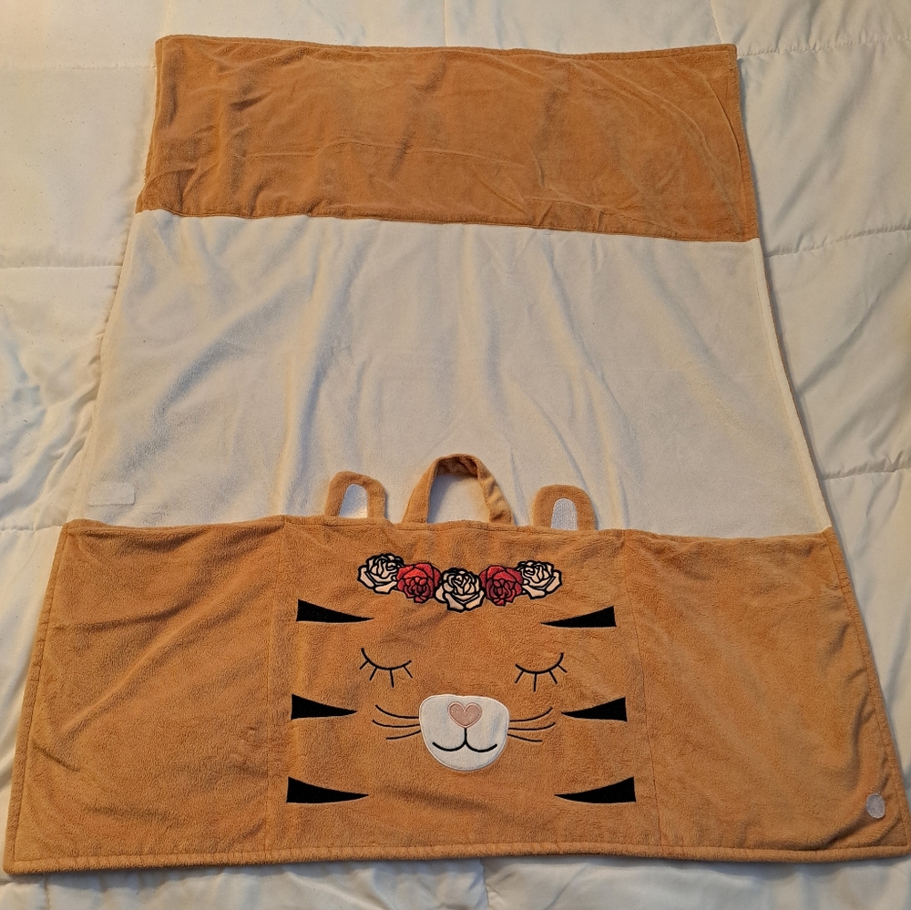 Blanket Throw Tote Girls Toys Room Decor Tiger Cat 😍